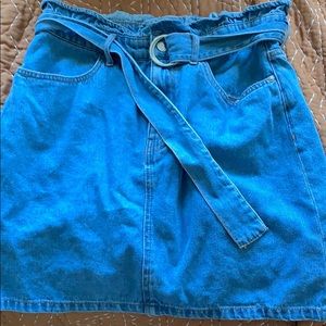 Denim skirt
